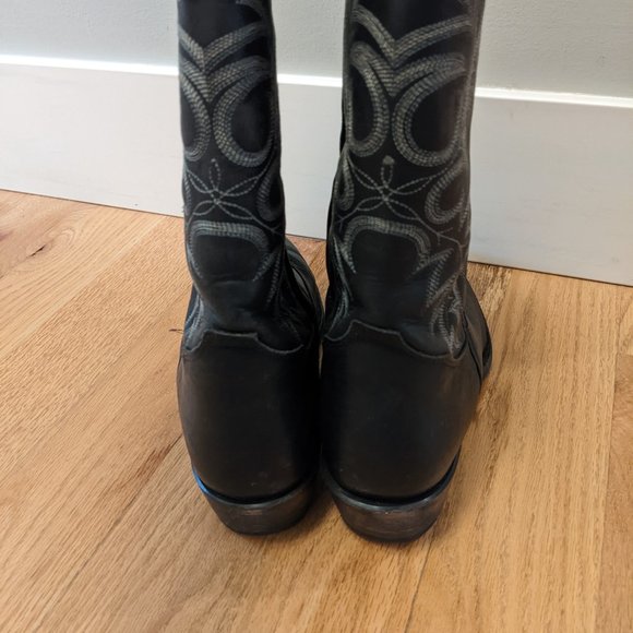 Men's Tony Lama Segar black boot #7900 - Picture 9 of 11